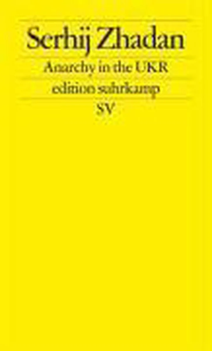 Anarchy in the UKR von Suhrkamp – Buchfoto