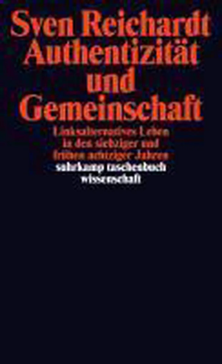 Authentizität und Gemeinschaft von Suhrkamp – Buchfoto