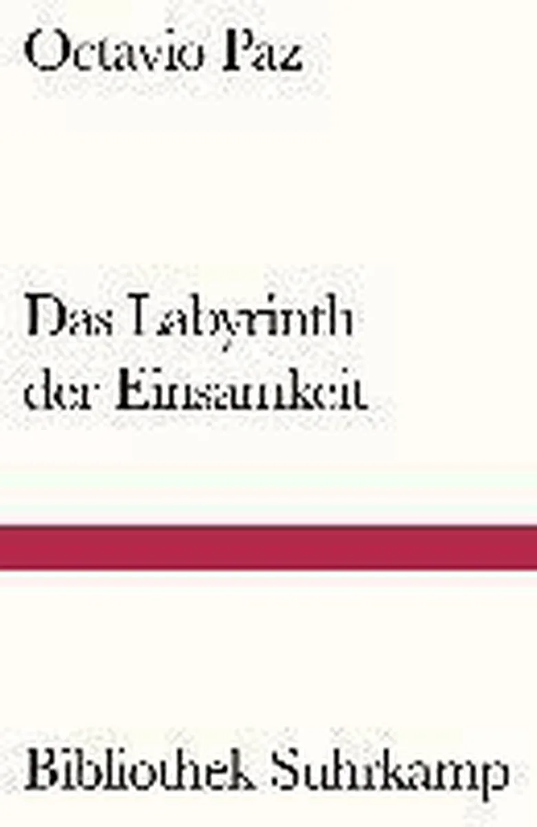 Das Labyrinth der Einsamkeit von Suhrkamp – Buchfoto