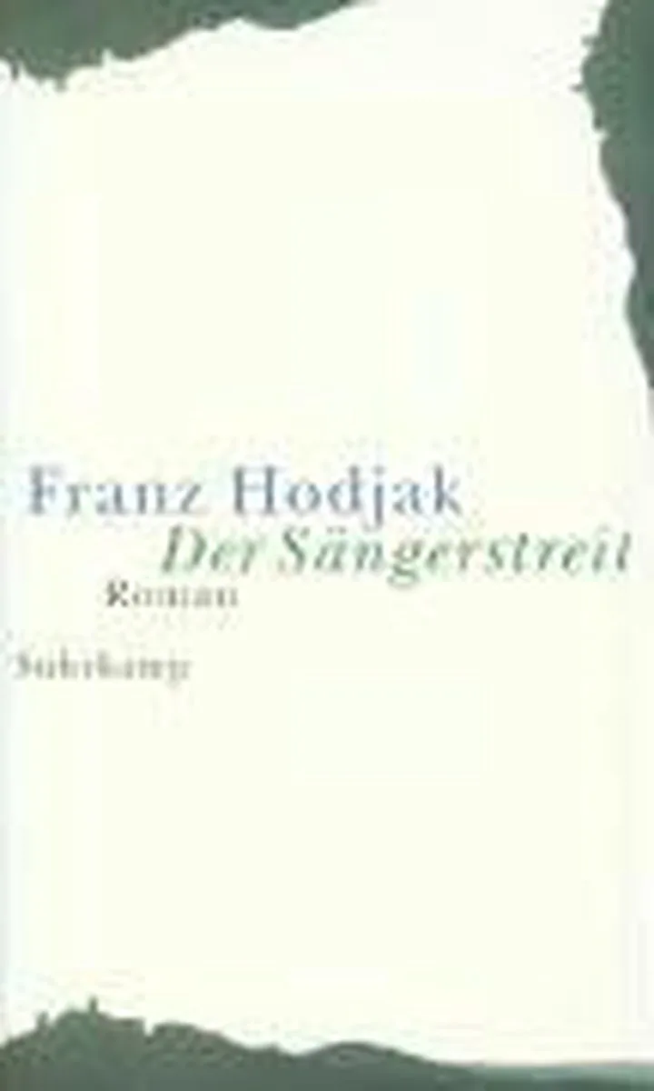 Der Sängerstreit von Suhrkamp – Buchfoto