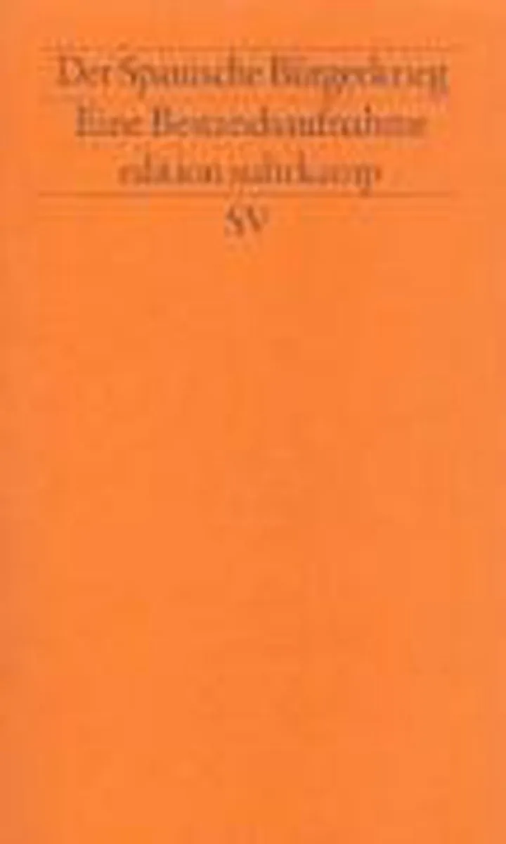 Der Spanische Bürgerkrieg von Suhrkamp – Buchfoto