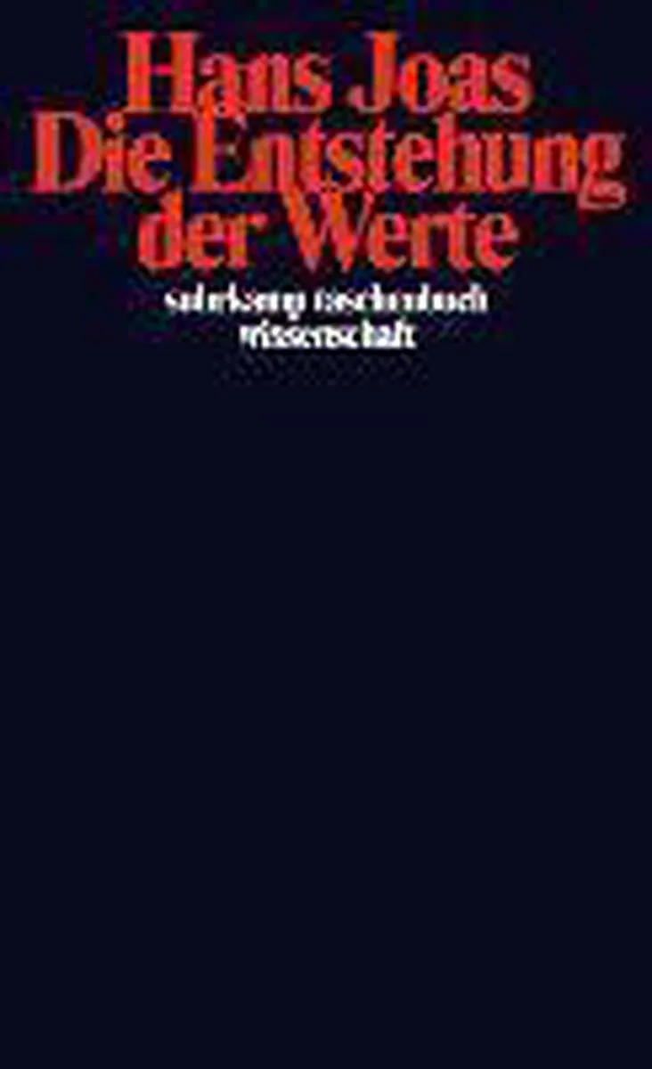 Die Entstehung der Werte von Suhrkamp – Buchfoto