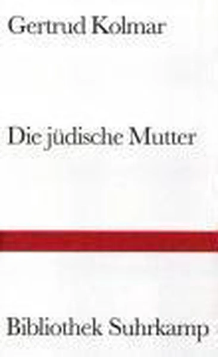 Die jüdische Mutter von Suhrkamp – Buchfoto