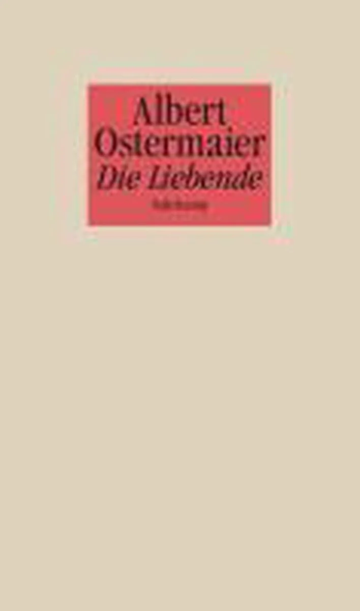 Die Liebende von Suhrkamp – Buchfoto