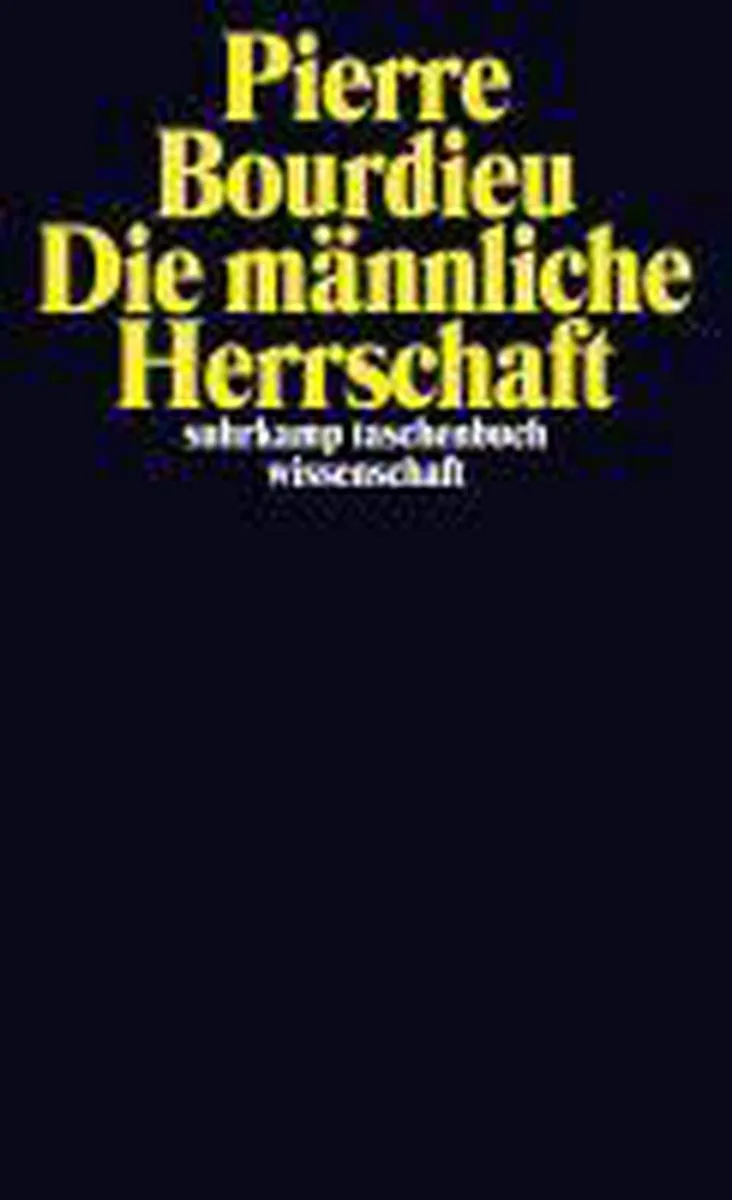 Die männliche Herrschaft von Suhrkamp – Buchfoto