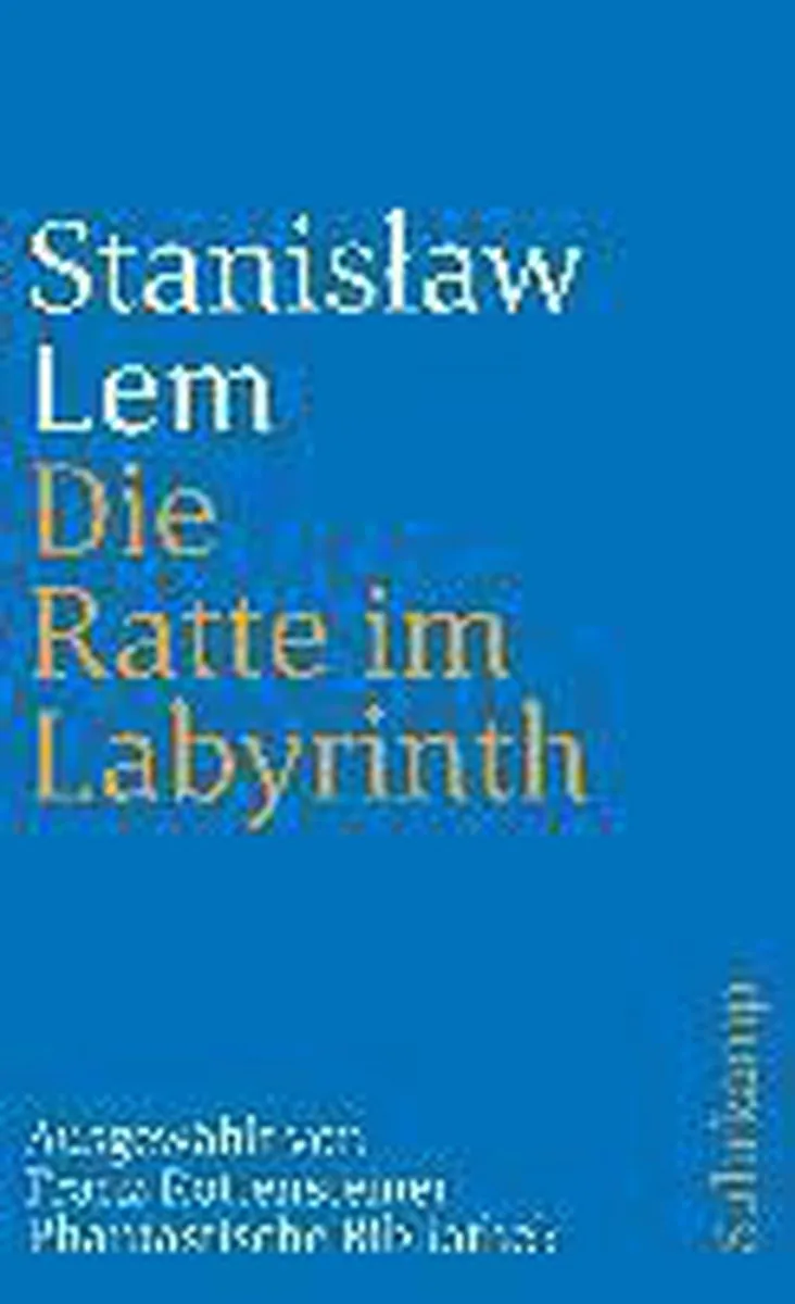 Die Ratte im Labyrinth von Suhrkamp – Buchfoto