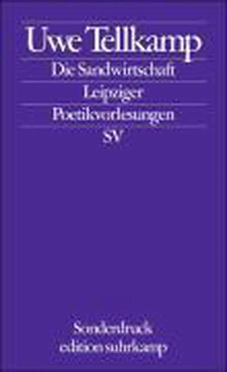 Die Sandwirtschaft von Suhrkamp – Buchfoto