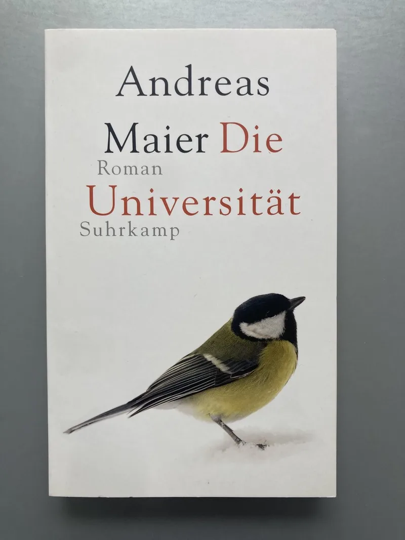 Die Universität fra Suhrkamp – billede af bogen