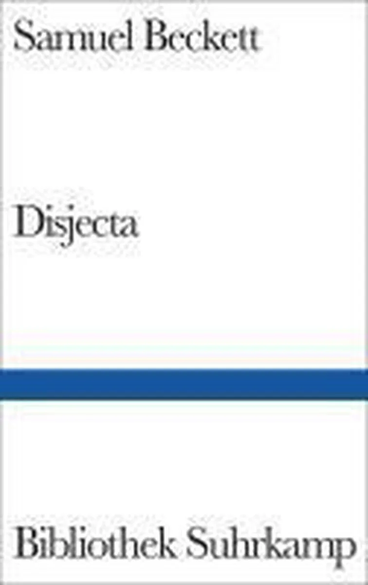 Disjecta de Suhrkamp – photo du livre