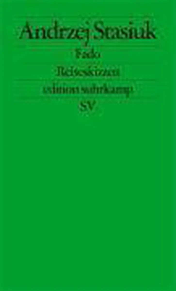 Fado von Suhrkamp – Buchfoto