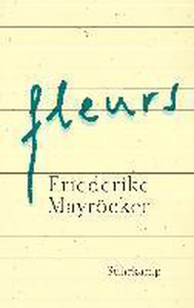 fleurs van Suhrkamp – boekfoto