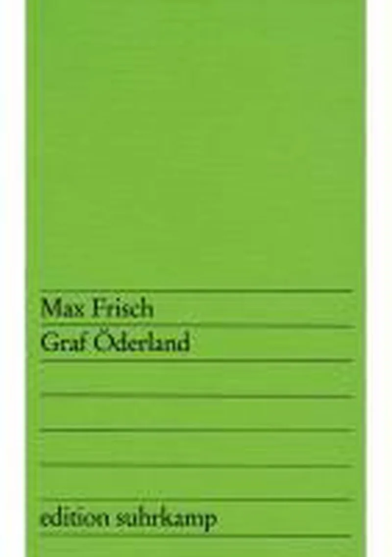 Graf Öderland von Suhrkamp – Buchfoto