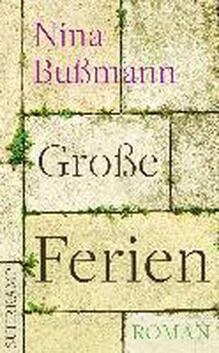 Große Ferien fra Suhrkamp – billede af bogen