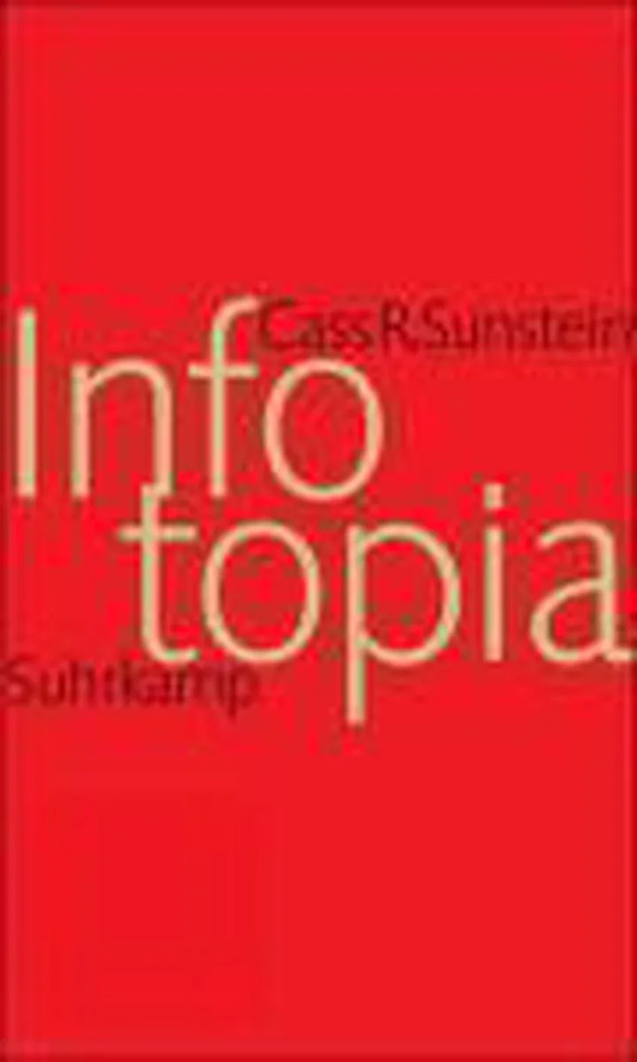 Infotopia von Suhrkamp – Buchfoto