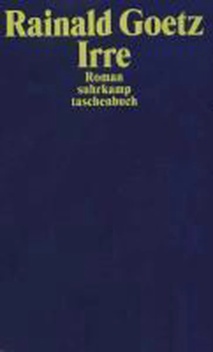 Irre van Suhrkamp – boekfoto
