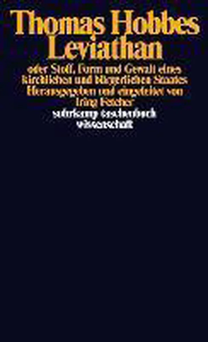Leviathan von Suhrkamp – Buchfoto