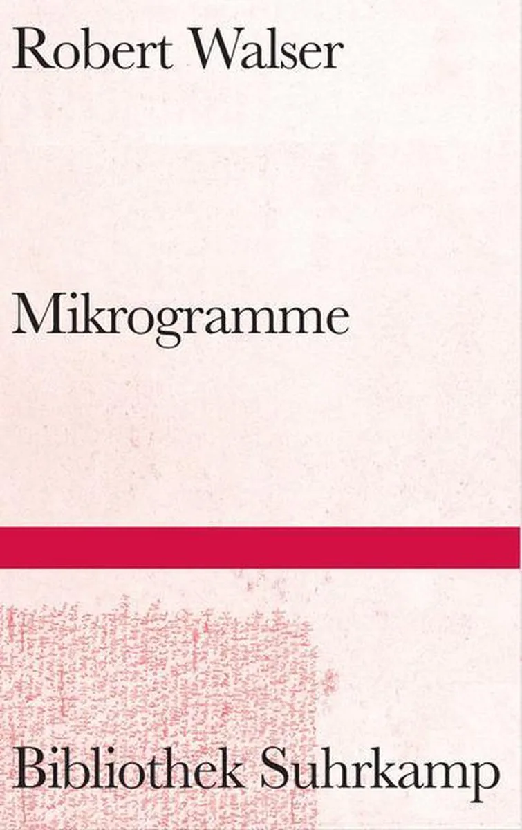 Mikrogramme de Suhrkamp – photo du livre