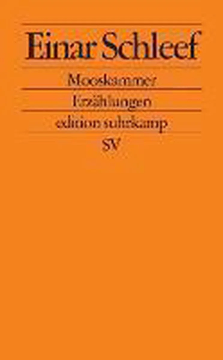 Mooskammer fra Suhrkamp – billede af bogen