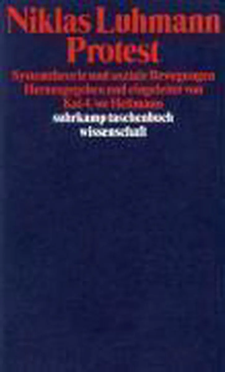 Protest von Suhrkamp – Buchfoto
