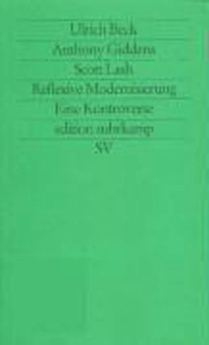 Reflexive Modernisierung von Suhrkamp – Buchfoto