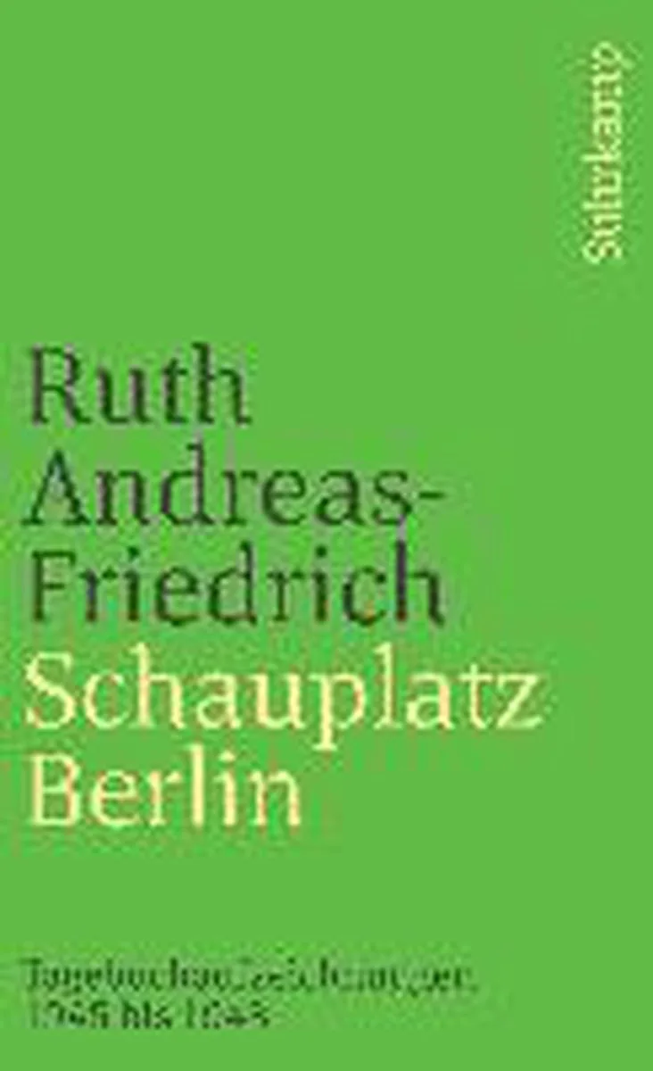 Schauplatz Berlin von Suhrkamp – Buchfoto