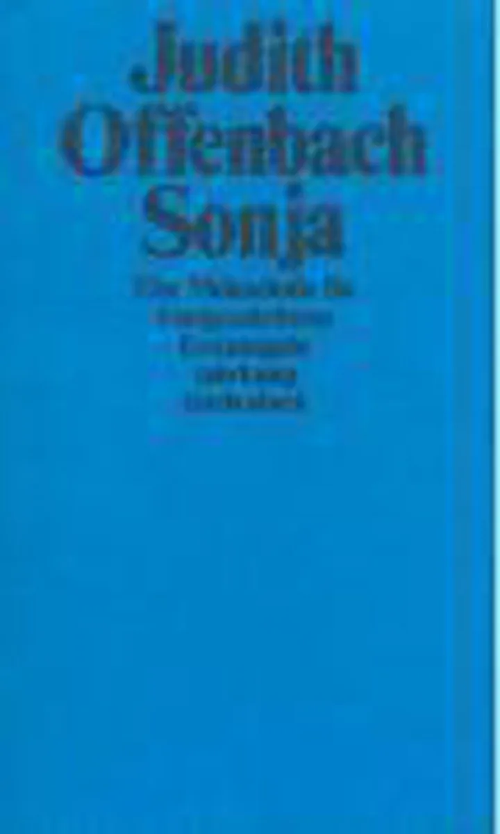 Sonja fra Suhrkamp – billede af bogen