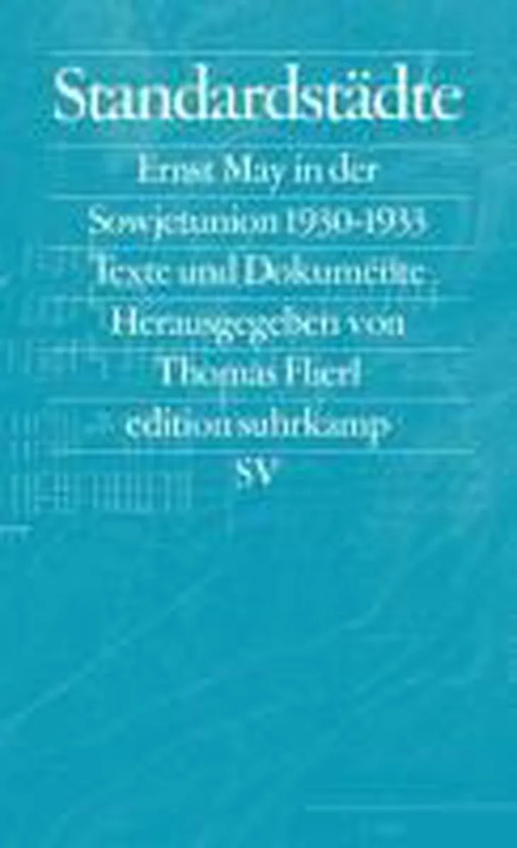Standardstädte von Suhrkamp – Buchfoto