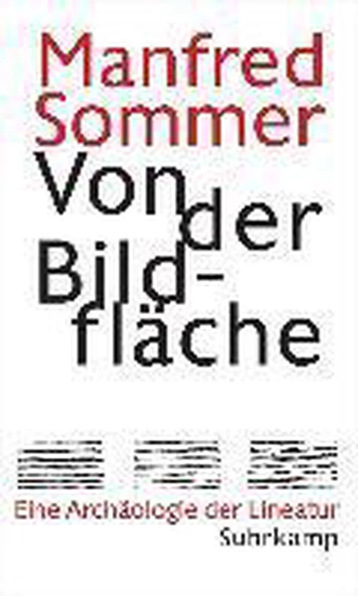 Von der Bildfläche fra Suhrkamp – billede af bogen