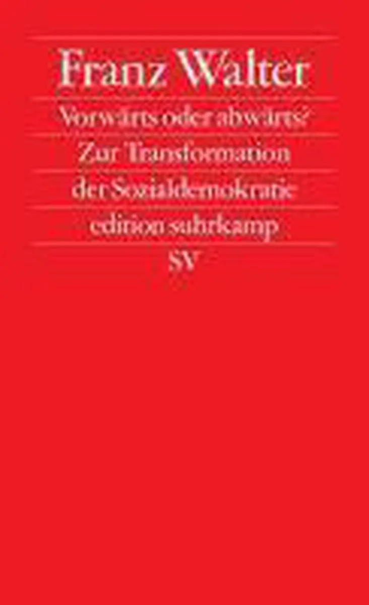 Vorwärts oder abwärts? de Suhrkamp – photo du livre
