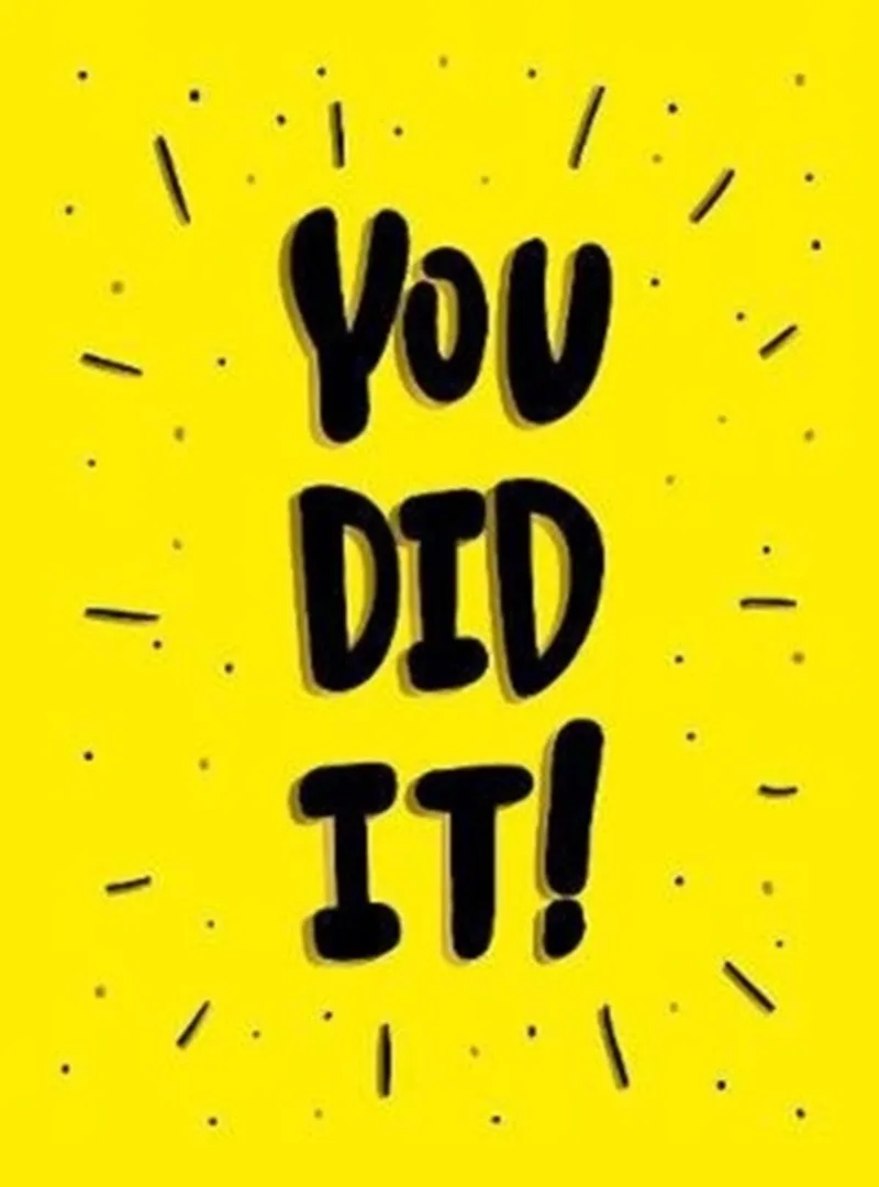 You Did It von Summersdale – Buchfoto