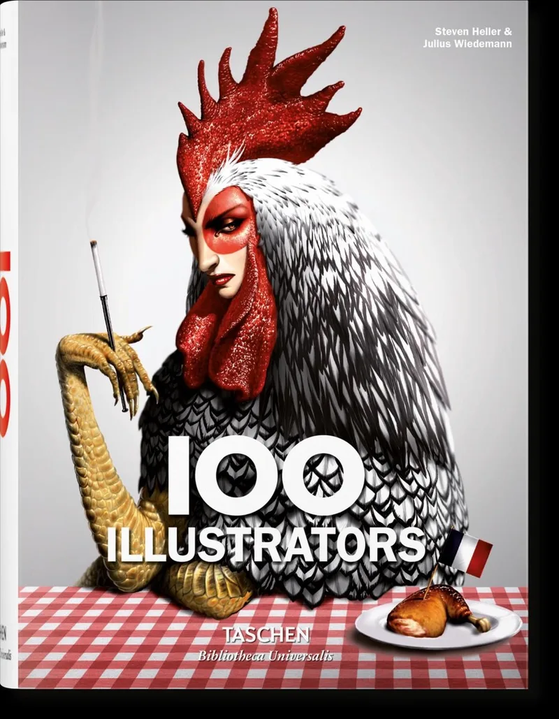 100 Illustrators von Taschen – Buchfoto