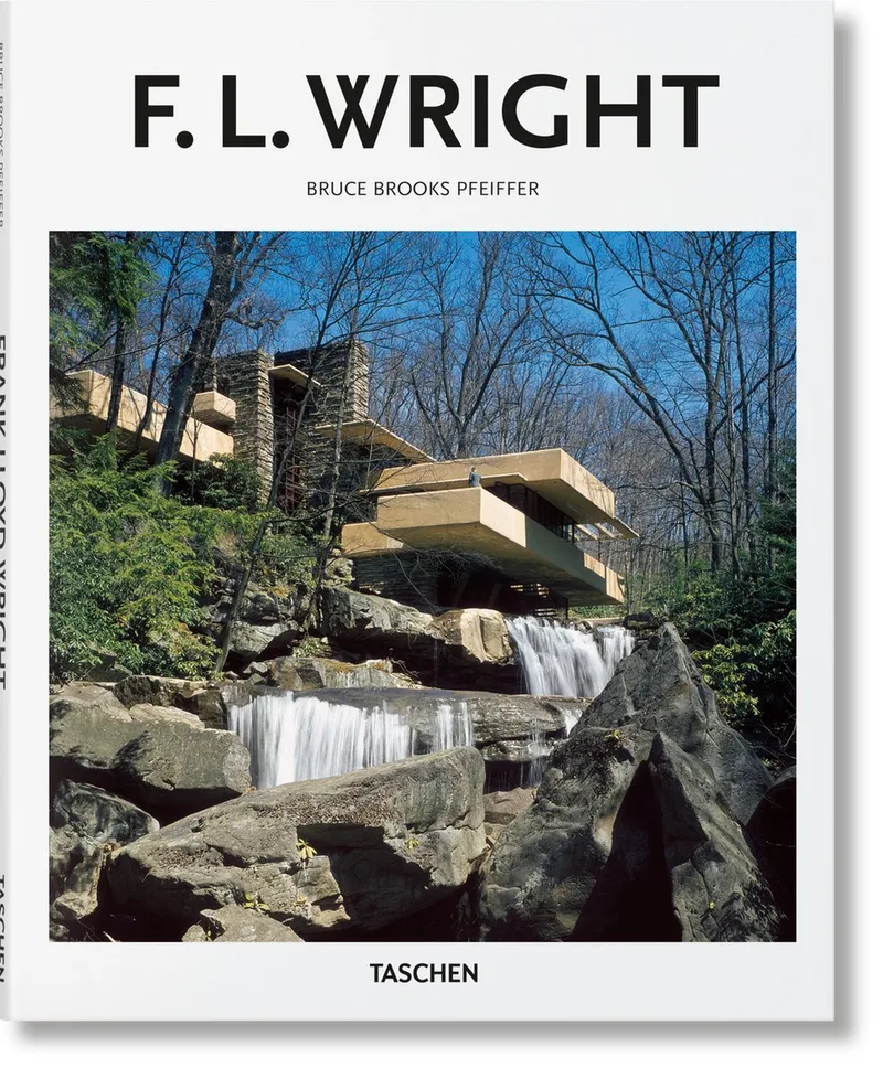 Basic Art- F.L. Wright fra Taschen – billede af bogen