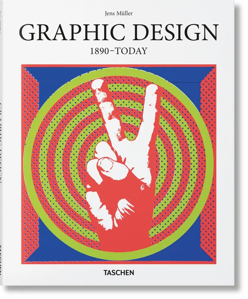HISTOIRE DU GRAPHISME - Jens Müller de Taschen – photo du livre