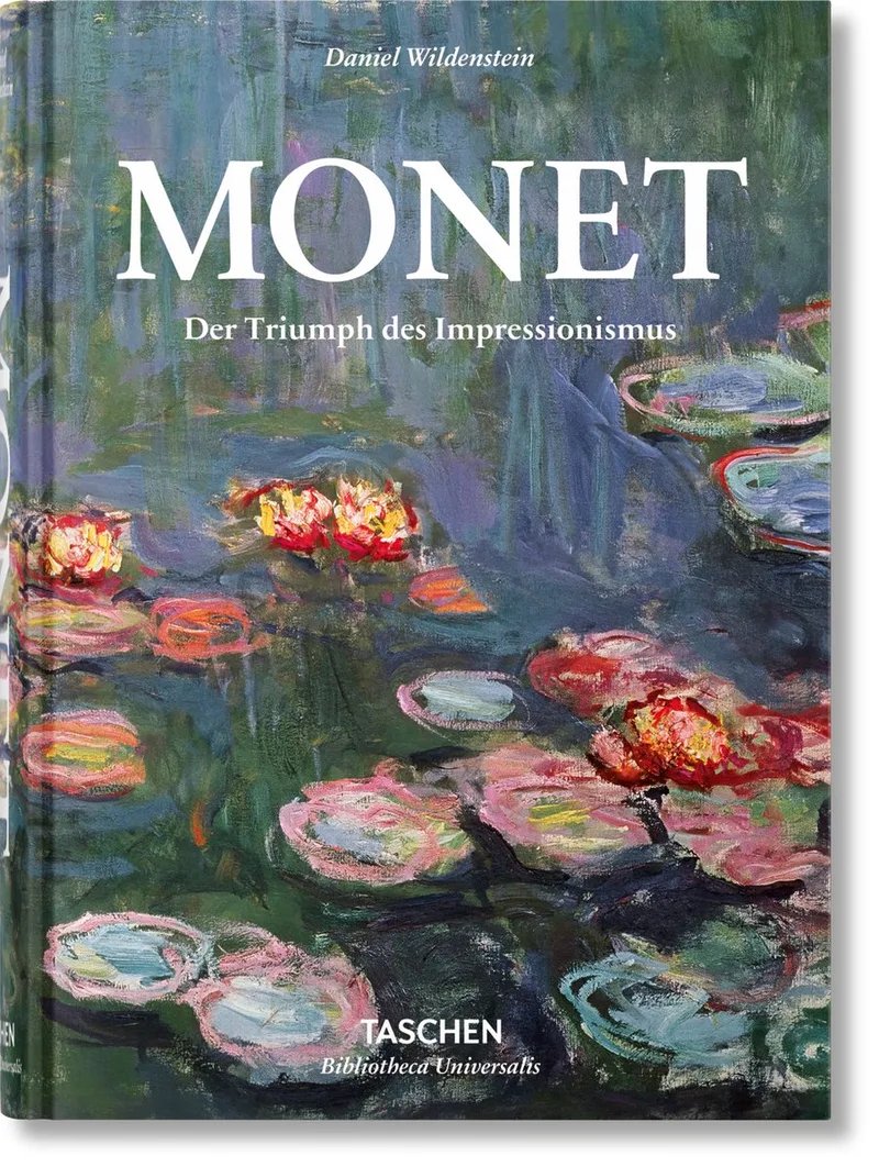 Monet oder Der Triumph des Impressionismus fra Taschen – billede af bogen