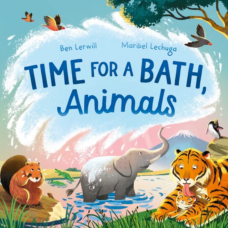 Time for a Bath, Animals von Templar Books – Buchfoto