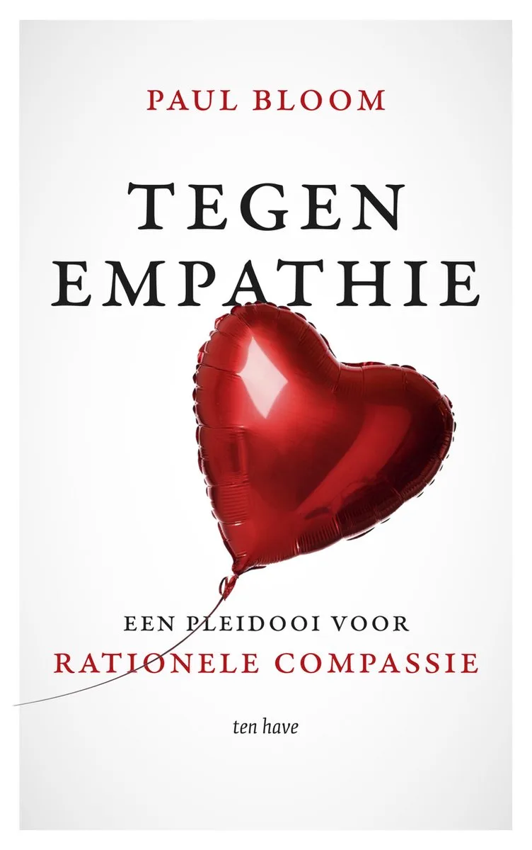 Tegen empathie von Ten Have – Buchfoto