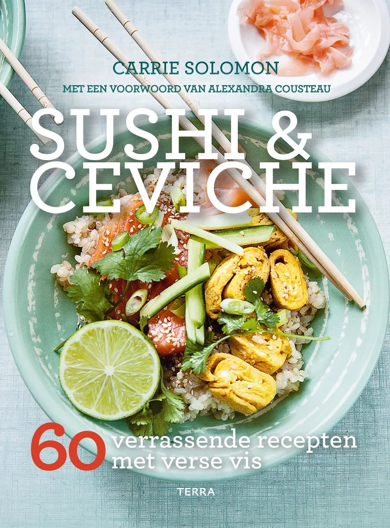 Sushi & ceviche von Terra – Buchfoto