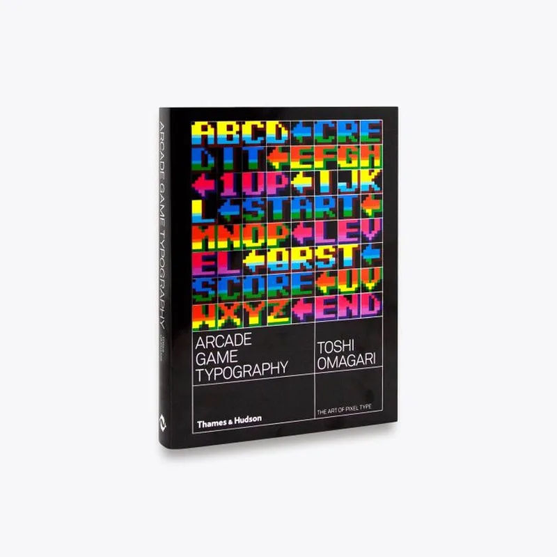 Arcade Game Typography von Thames & Hudson – Buchfoto