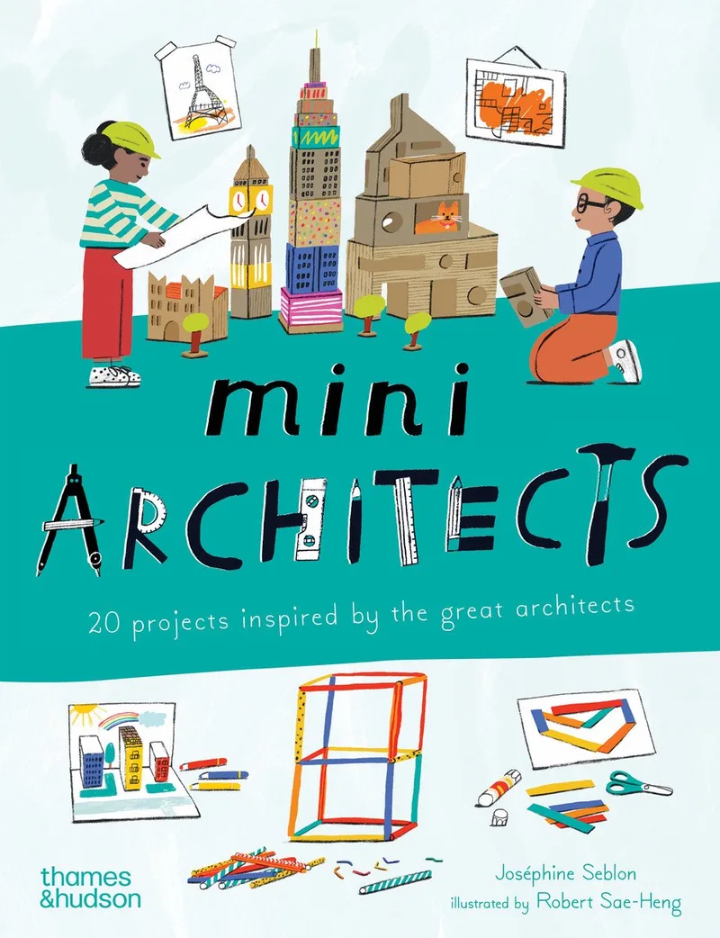 Mini Artists- Mini Architects van Thames & Hudson – boekfoto
