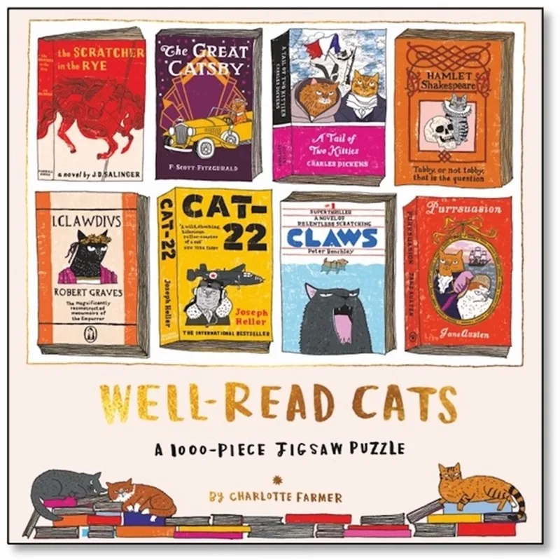 Well-read Cats (square Box Format) von Thames & Hudson – Buchfoto