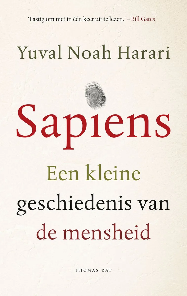 Sapiens von Thomas Rap – Buchfoto