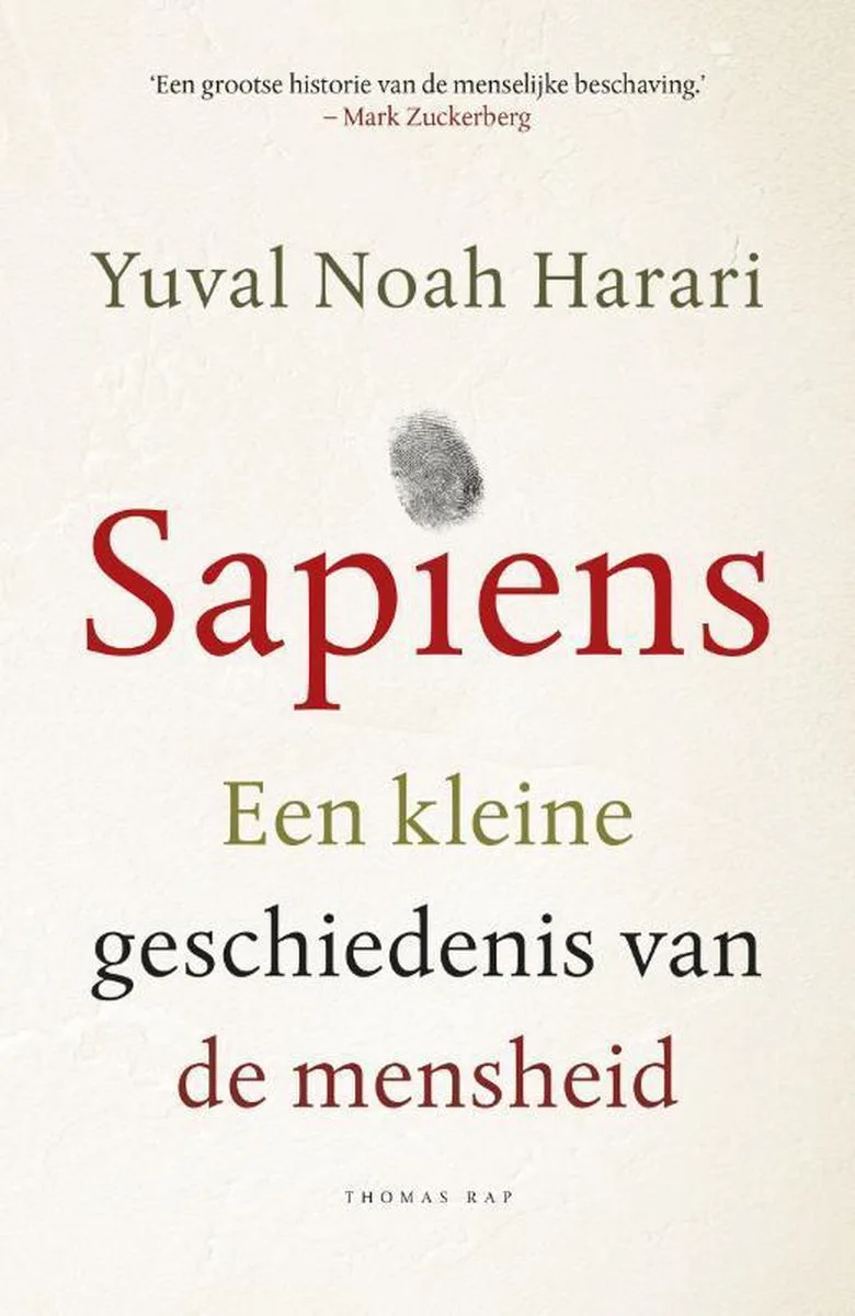 Sapiens van Thomas Rap – boekfoto