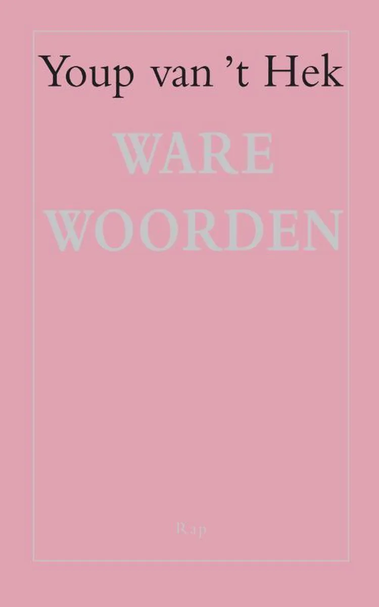 Ware woorden von Thomas Rap – Buchfoto