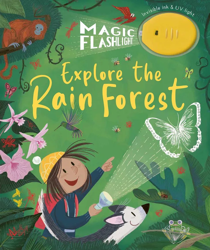 Magic Flashlight: Explore the Rain Forest von Tiger Tales – Buchfoto