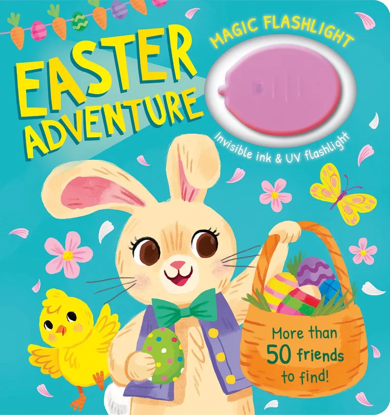 Magic Flashlight- Magic Flashlight: Easter Adventure fra Tiger Tales – billede af bogen