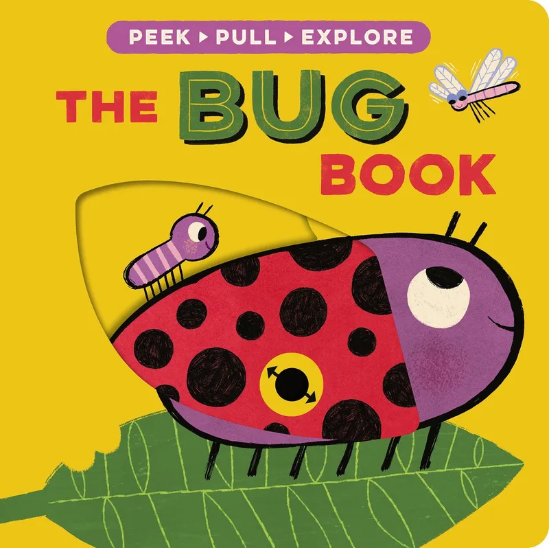 Peek, Pull, Explore-The Bug Book von Tiger Tales – Buchfoto