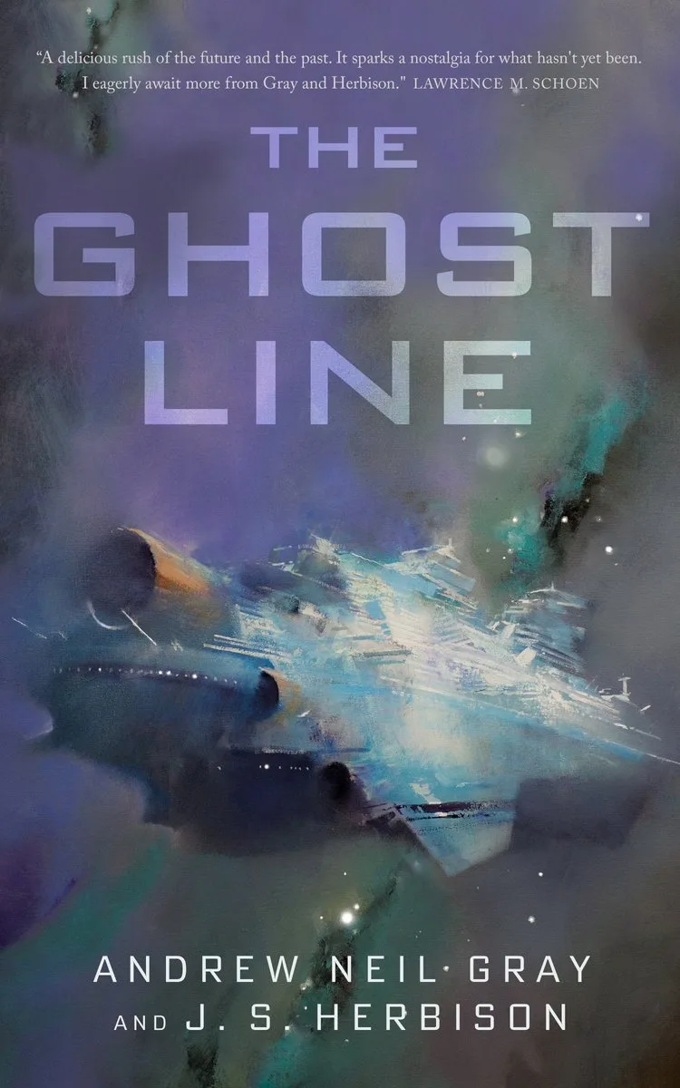 The Ghost Line van Tor – boekfoto
