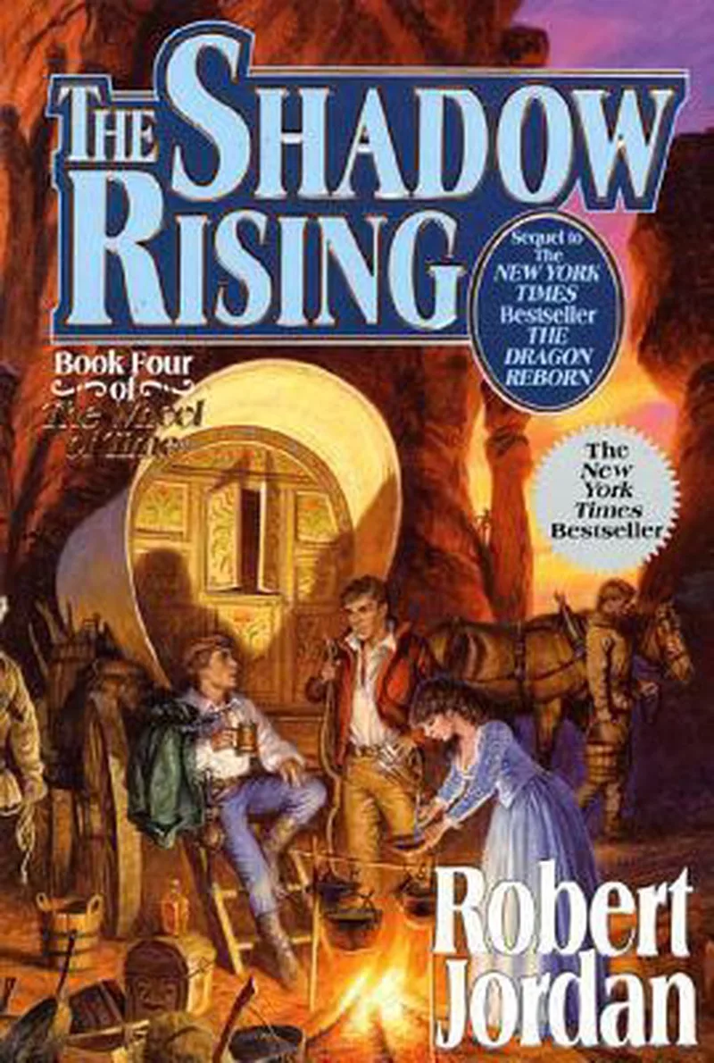 The Shadow Rising van Tor – boekfoto
