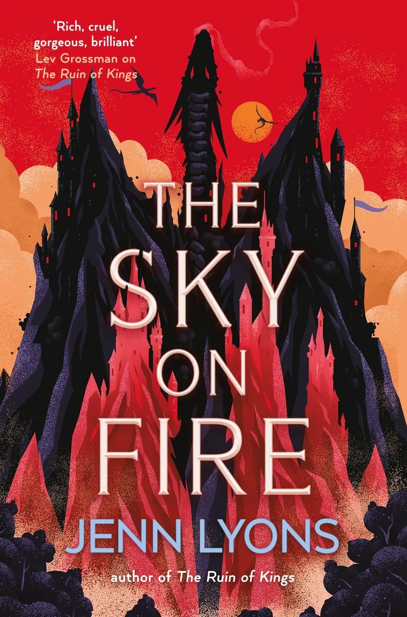 The Sky on Fire von Tor – Buchfoto