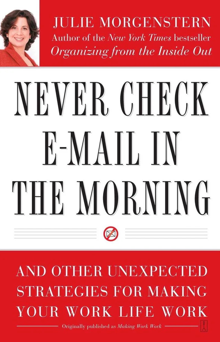 Never Check E-mail in the Morning von Touchstone – Buchfoto